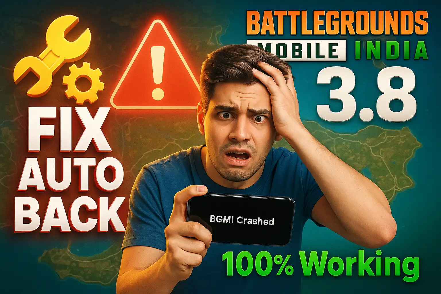 Fix Auto Back and Crash Problem in BGMI 3.8 Update